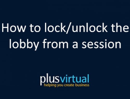 How to lock/unlock the lobby from a session